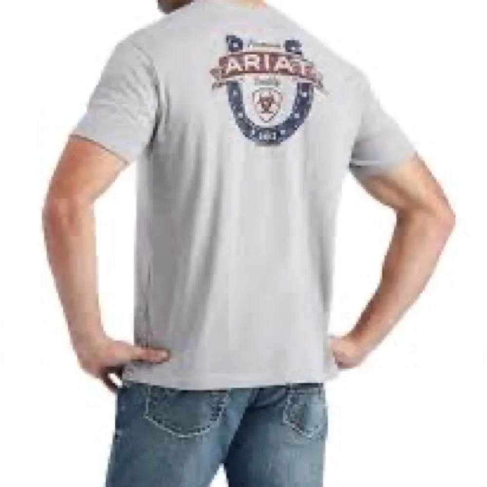Ariat men’s lucky horseshoe shirt